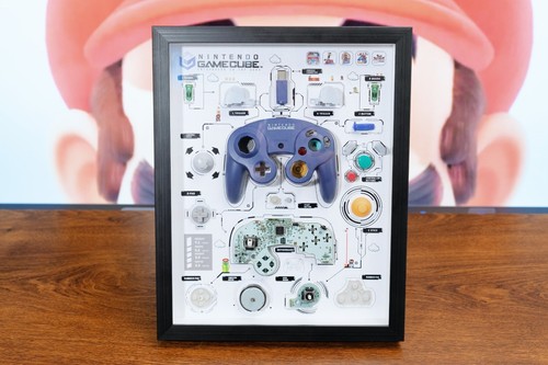 Teardown art framed nintendo - teardown,